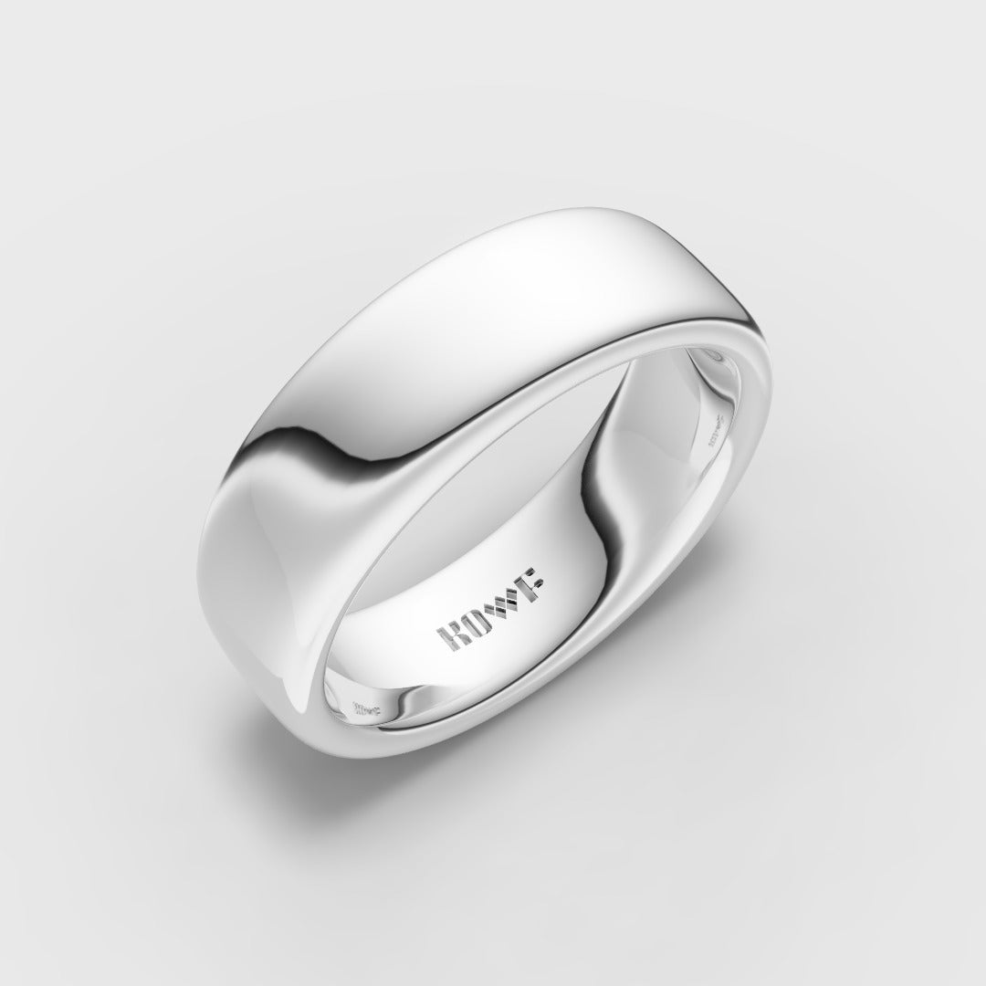 Classic Plain Polished Band Ring