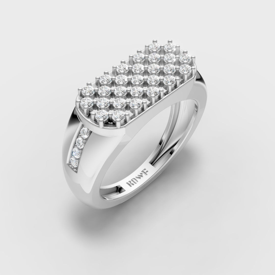 Cluster Diamond Ring