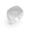 Bold Square Ring in Premium