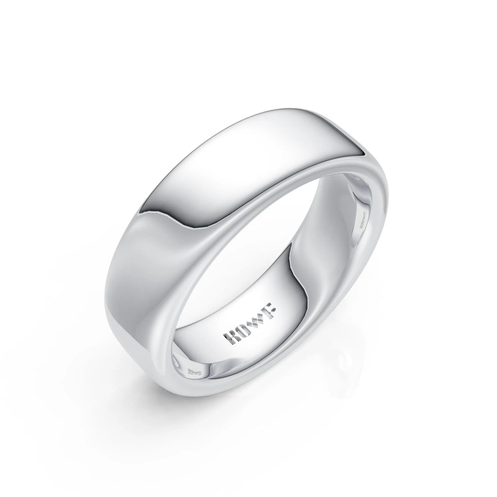Classic Plain Polished Band Ring