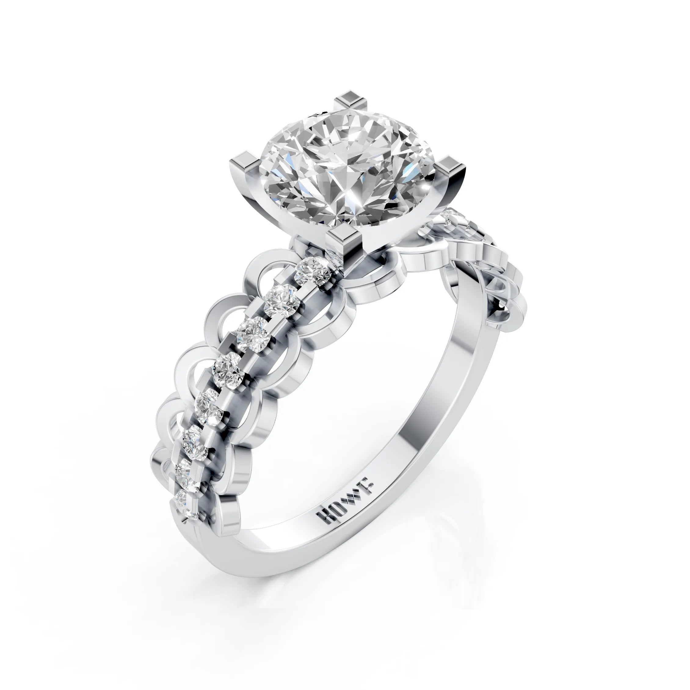 Round Solitaire Diamond Ring