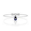 Blue Eye Drop Anklet