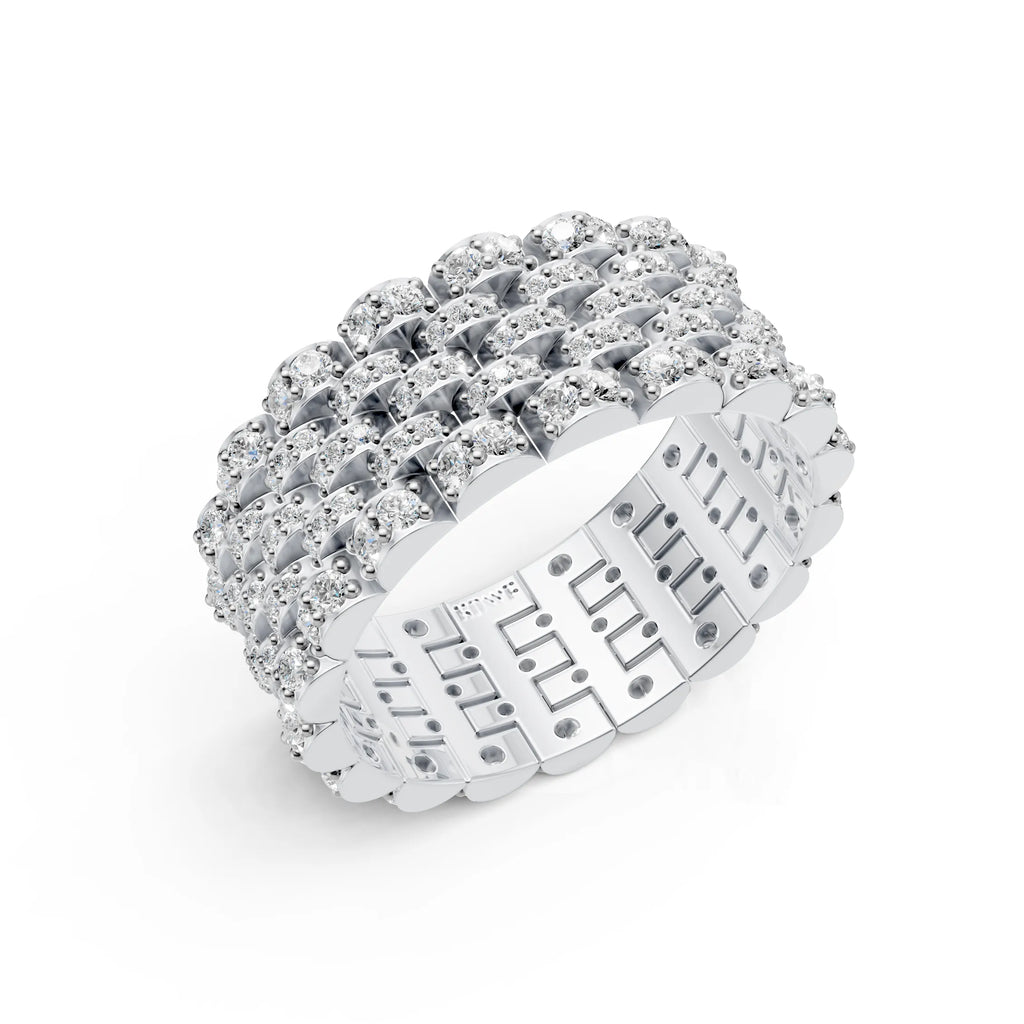 Cluster Band Ring
