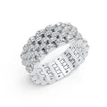 Cluster Band Ring