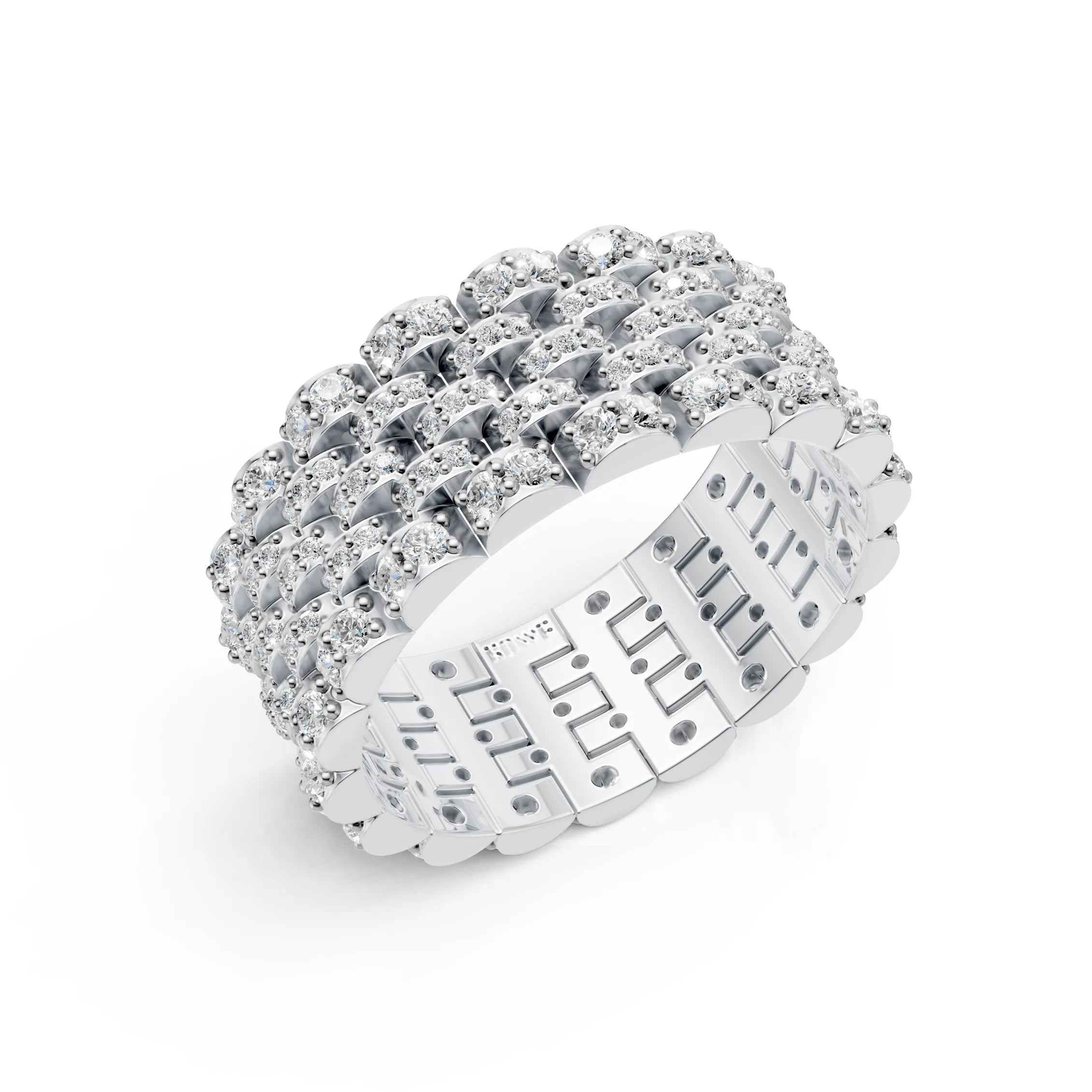 Cluster Band Ring