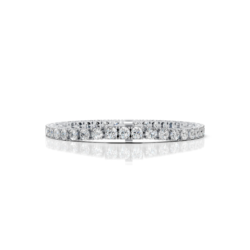 4.5 MM Round Shaped Tennis Bracelet