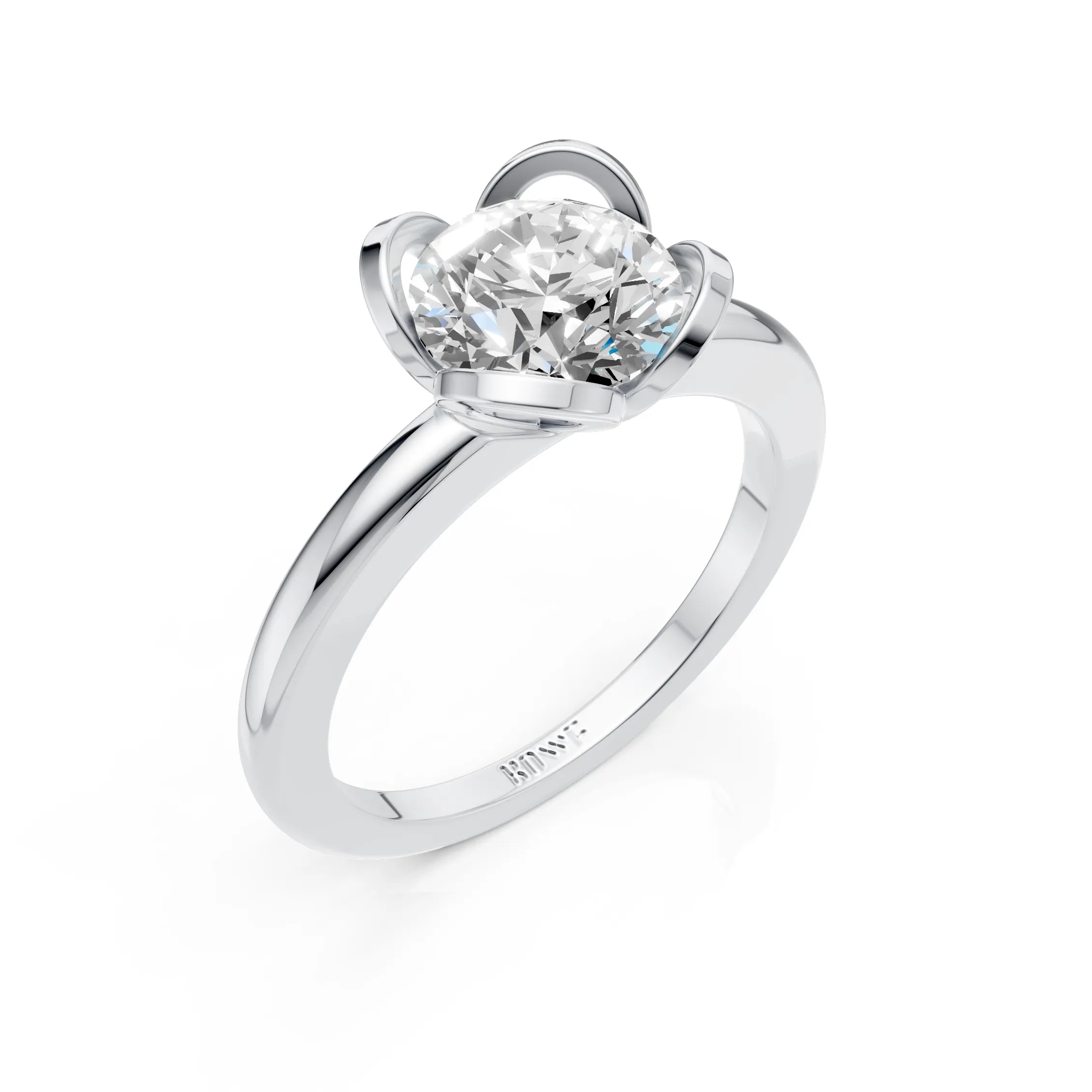 Bloom Solitaire Ring