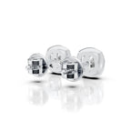 Classic Round Halo Diamond Earring
