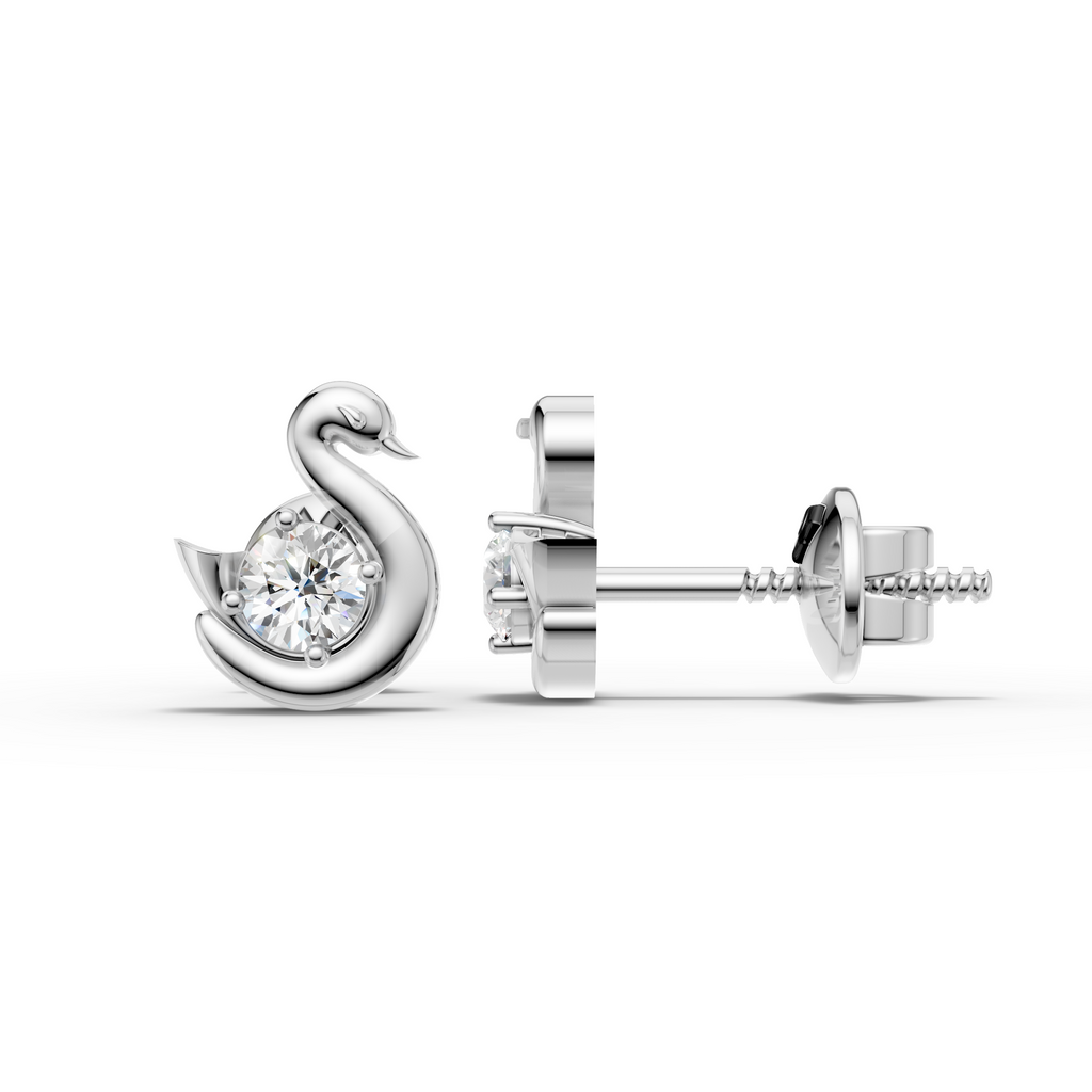 Swan Grace Earrings (1 Pair)
