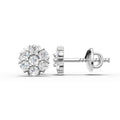 Flower Cluster Earrings (1 Pair)