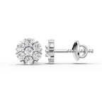 Flower Cluster Earrings (1 Pair)