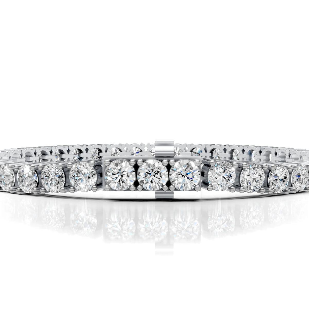 4.5 MM Round Shaped Tennis Bracelet