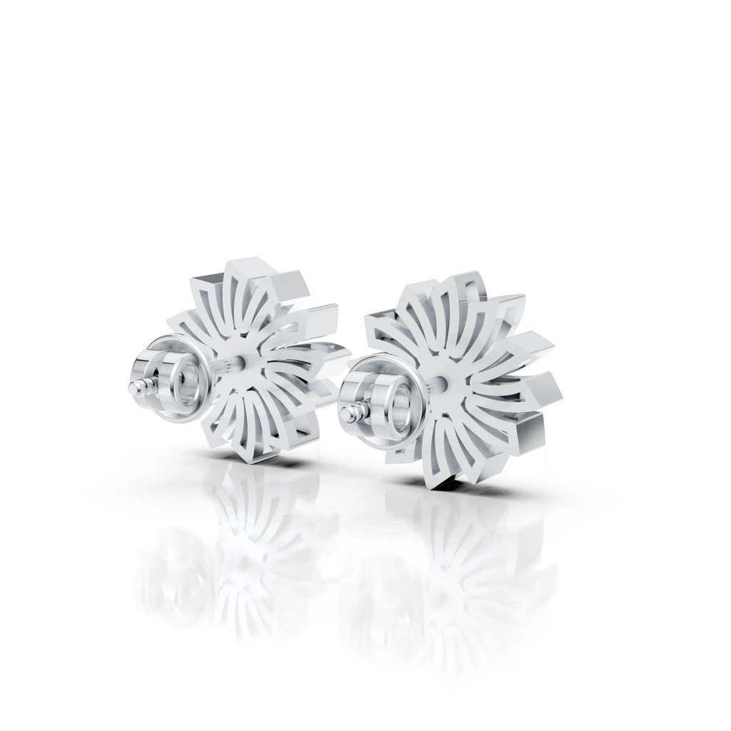 Sunflower Yellow Diamond Earring