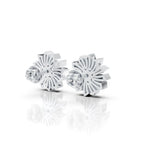 Sunflower Yellow Diamond Earring
