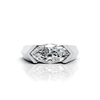Marquise Solitaire Statement Ring
