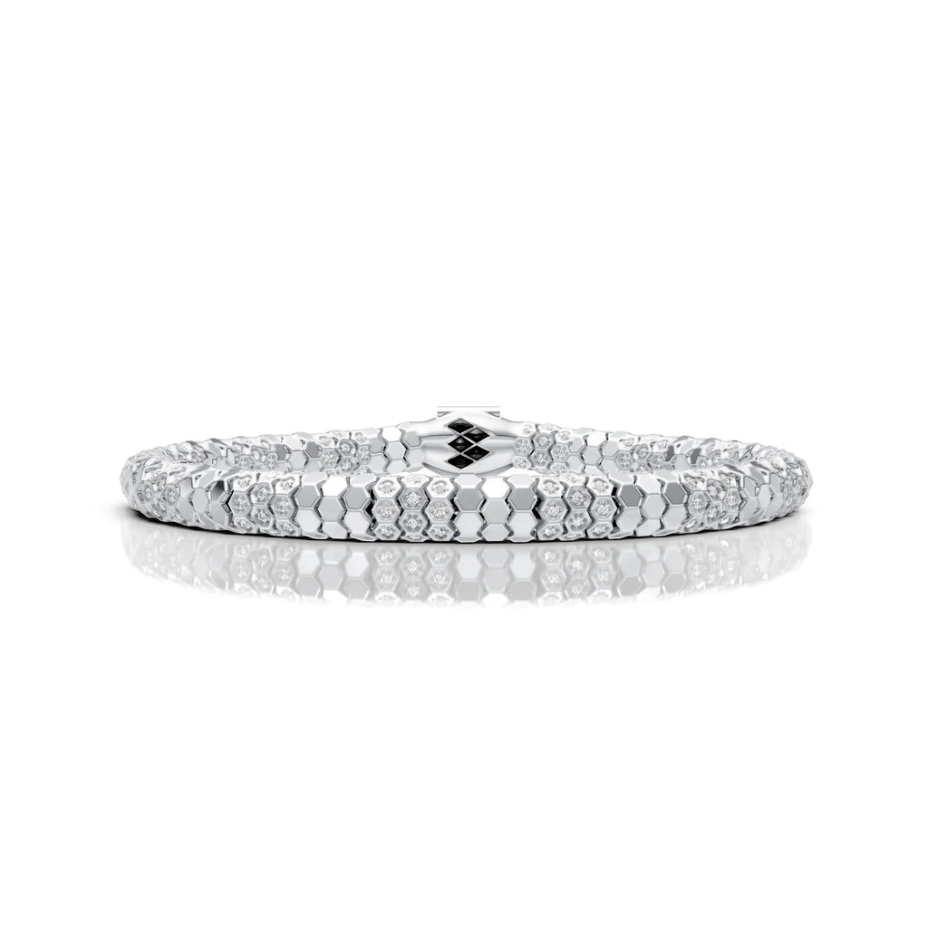 Round Diamond Rope Bracelet
