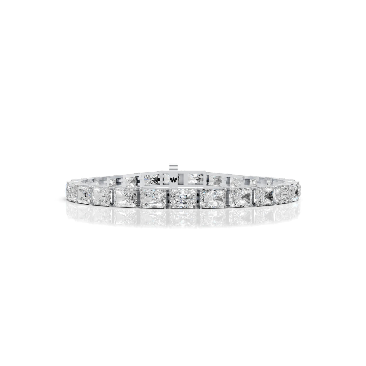 Radiant Cut Diamond Tennis Bracelet
