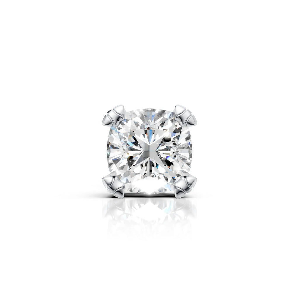Cushion Cut Solitaire Stud (1 PC)