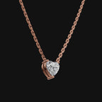 925 Sterling Silver Heart Shape Pendant