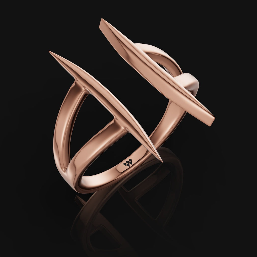 925 Sterling Silver Minimalist Line Ring