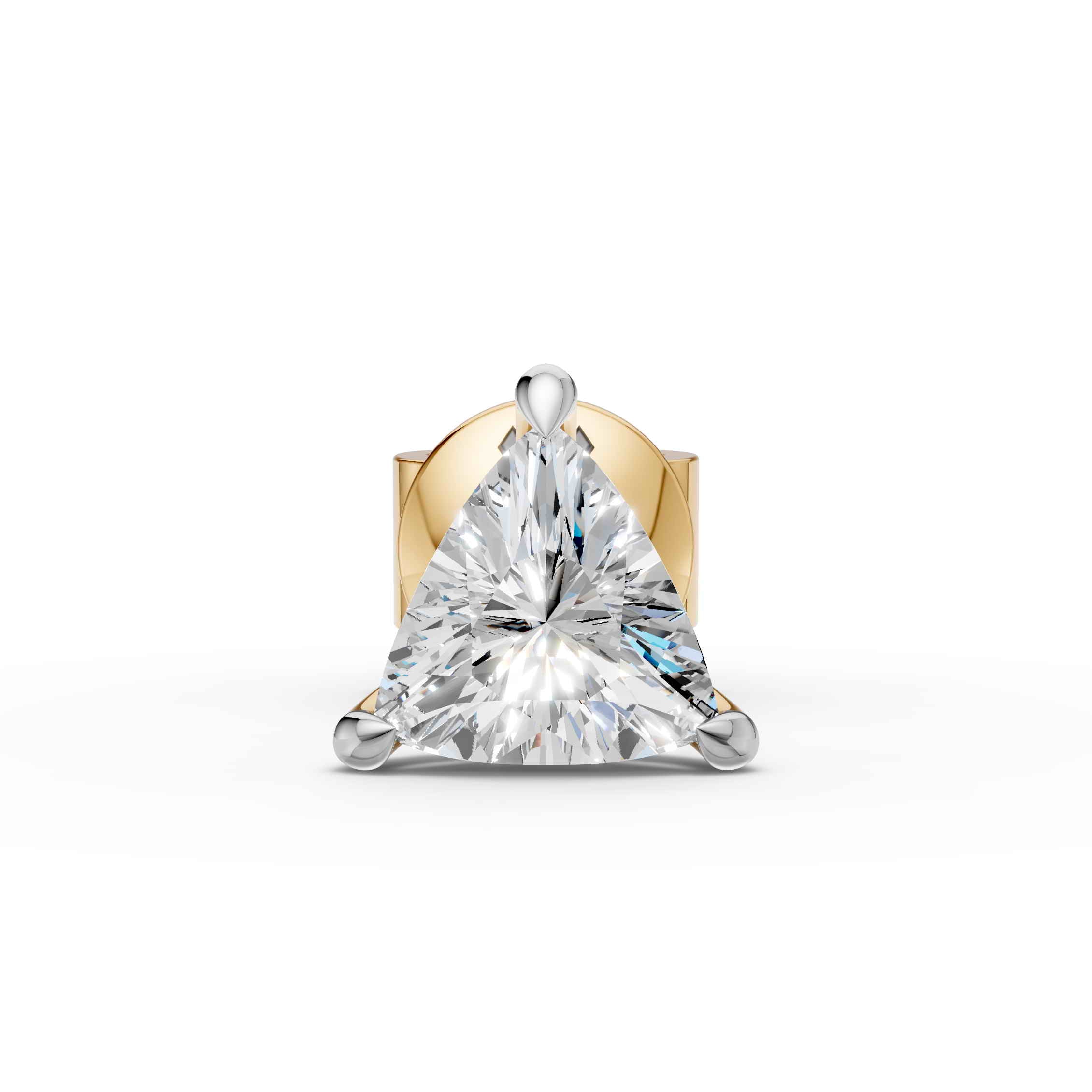Trillion Shape Earrings (1 PC)