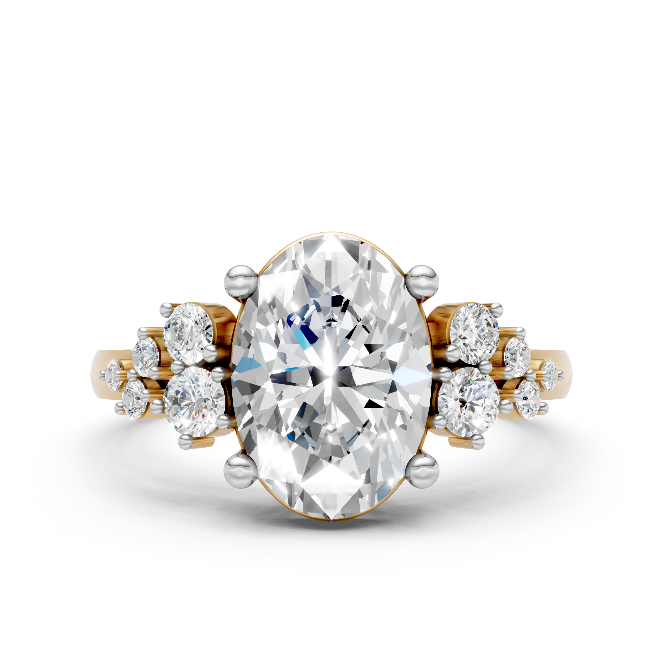 Elegant Round-Cut Ring
