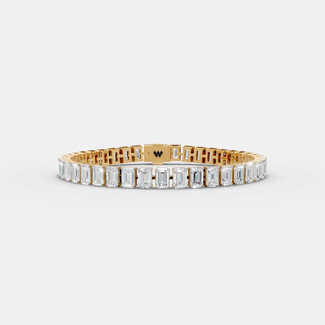 0.50CT Emerald Tennis Bracelet