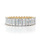 Emerald Eternity Diamond Band