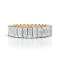 Emerald Eternity Diamond Band