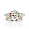 Oval & Pear Diamond 2-in-1 Ring