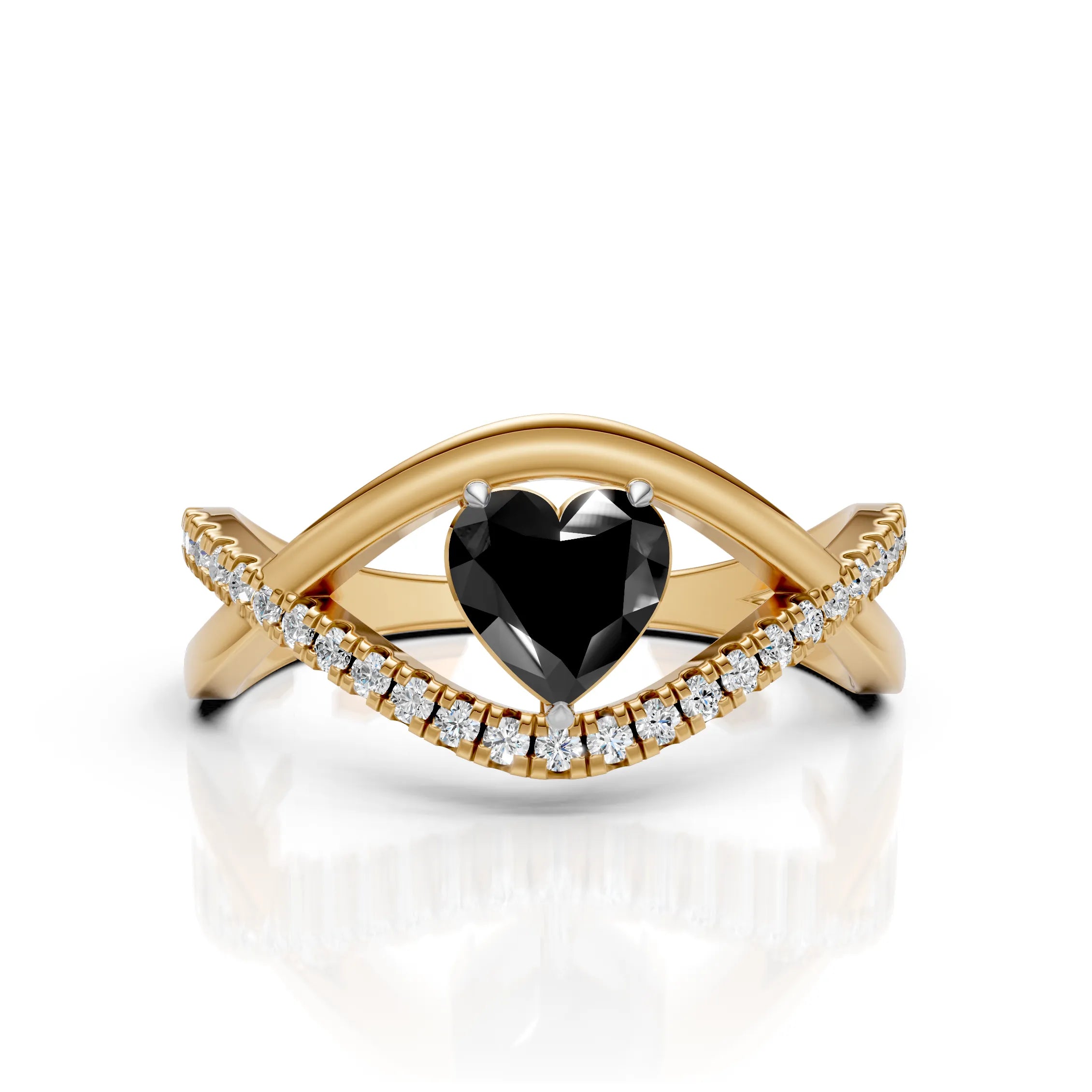 Black Heart Ring