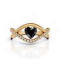 Black Heart Ring