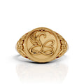 Luxury Swan Emblem Statement Ring