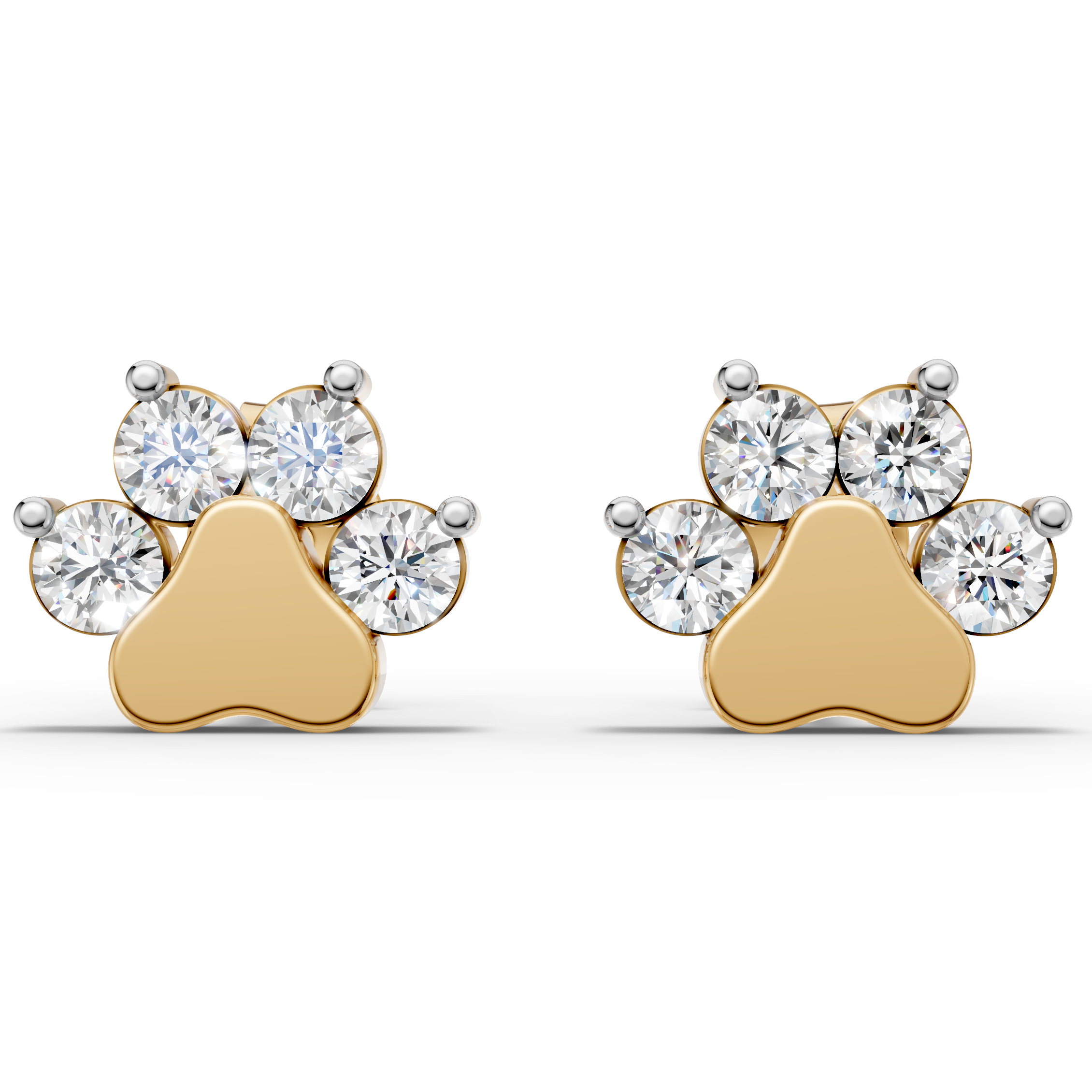 Paw Print Earring (1 Pair)