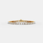 4 MM Round Shaped Tennis Bracelet