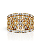 Royal Blossom Diamond Ring