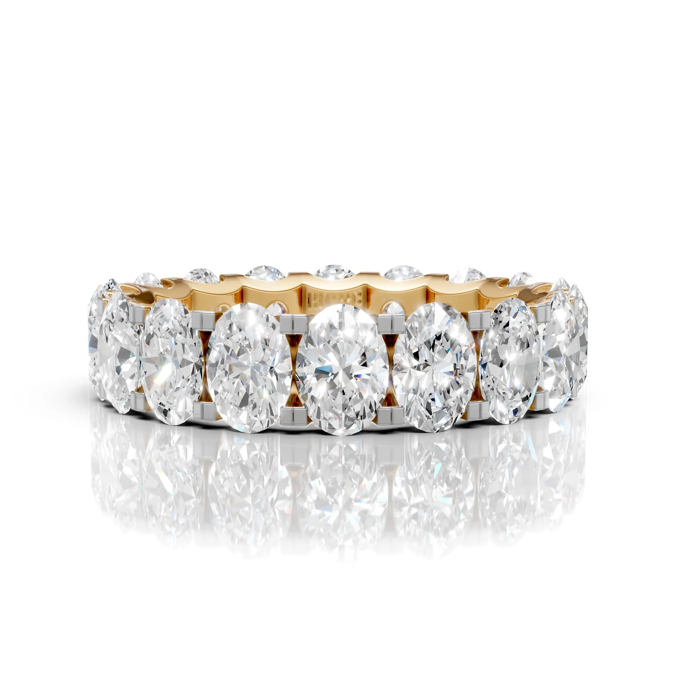 Premium Oval Cut Eternity Ring