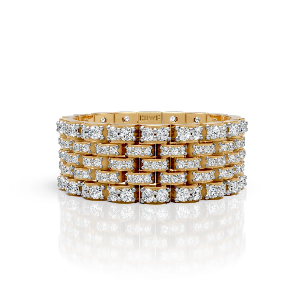 Cluster Band Ring