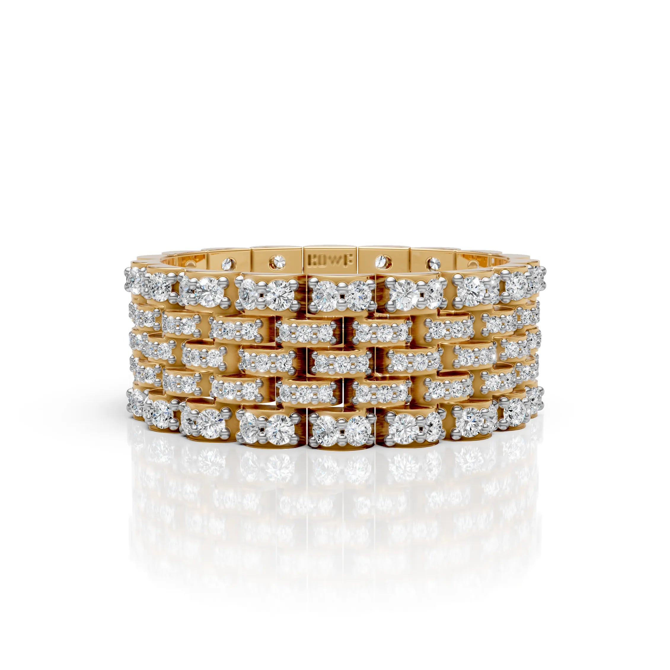 Cluster Band Ring