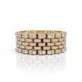 Cluster Band Ring