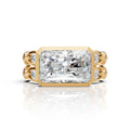 Imperial Emerald Link Ring