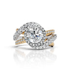 Dual Tone Twist Ring