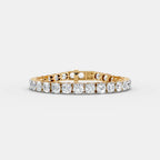 6.5 MM Round Shaped Tennis Bracelet