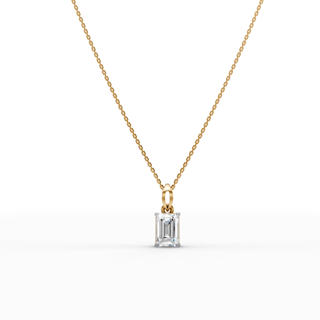 Emerald Shape Pendant