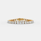5.5 MM Round Shaped Tennis Bracelet