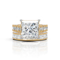 Princess Cut Wedding Ring Set