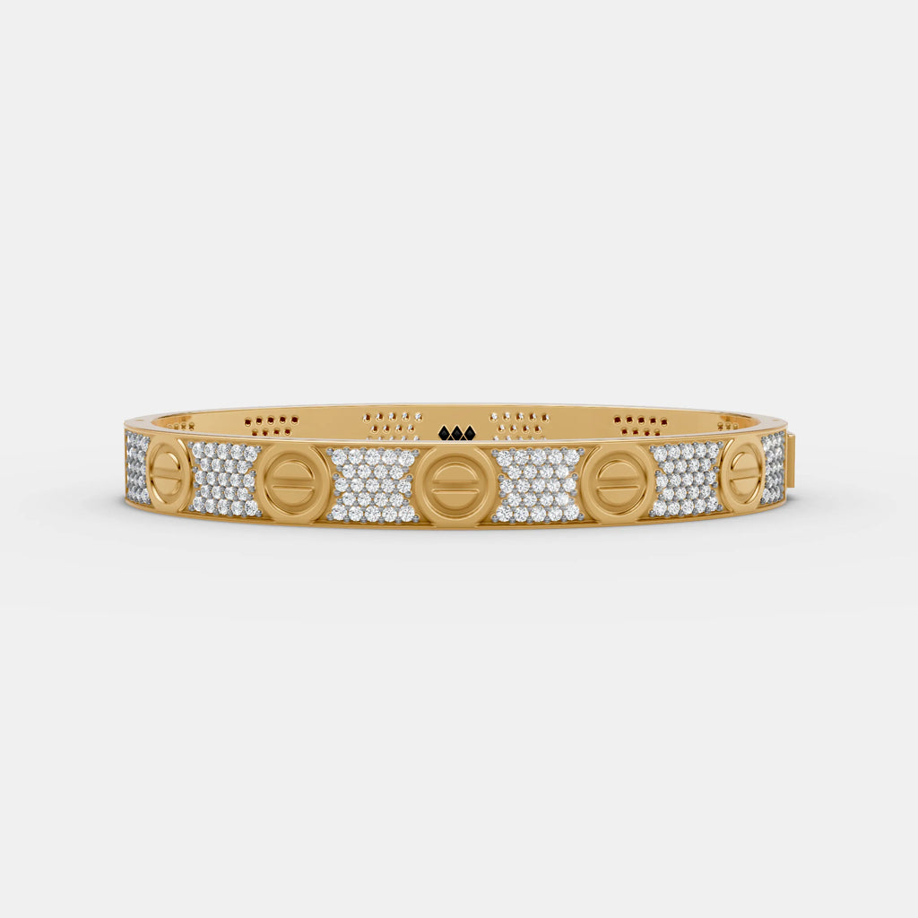 Luxury Screw Pattern Bracelet