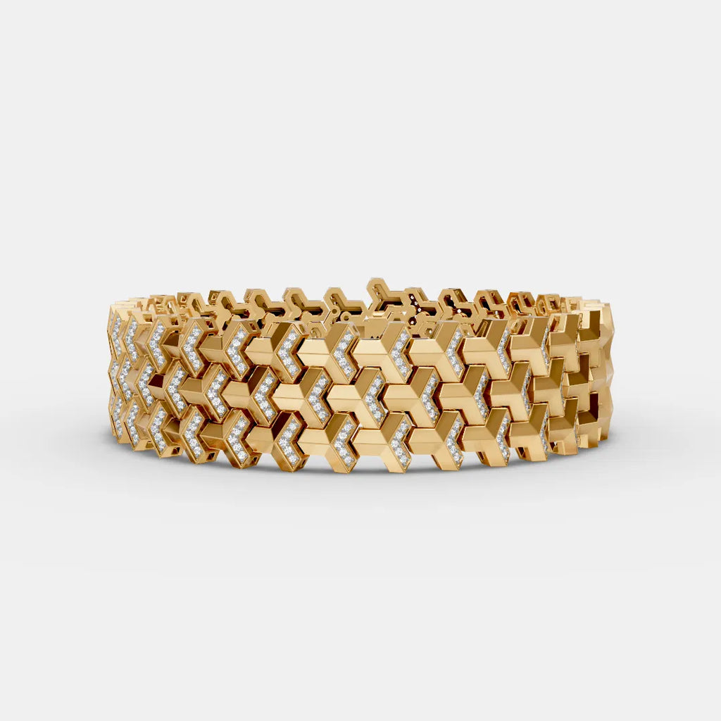 Triple row Bracelet