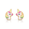 Colorful Unicorn Stud
