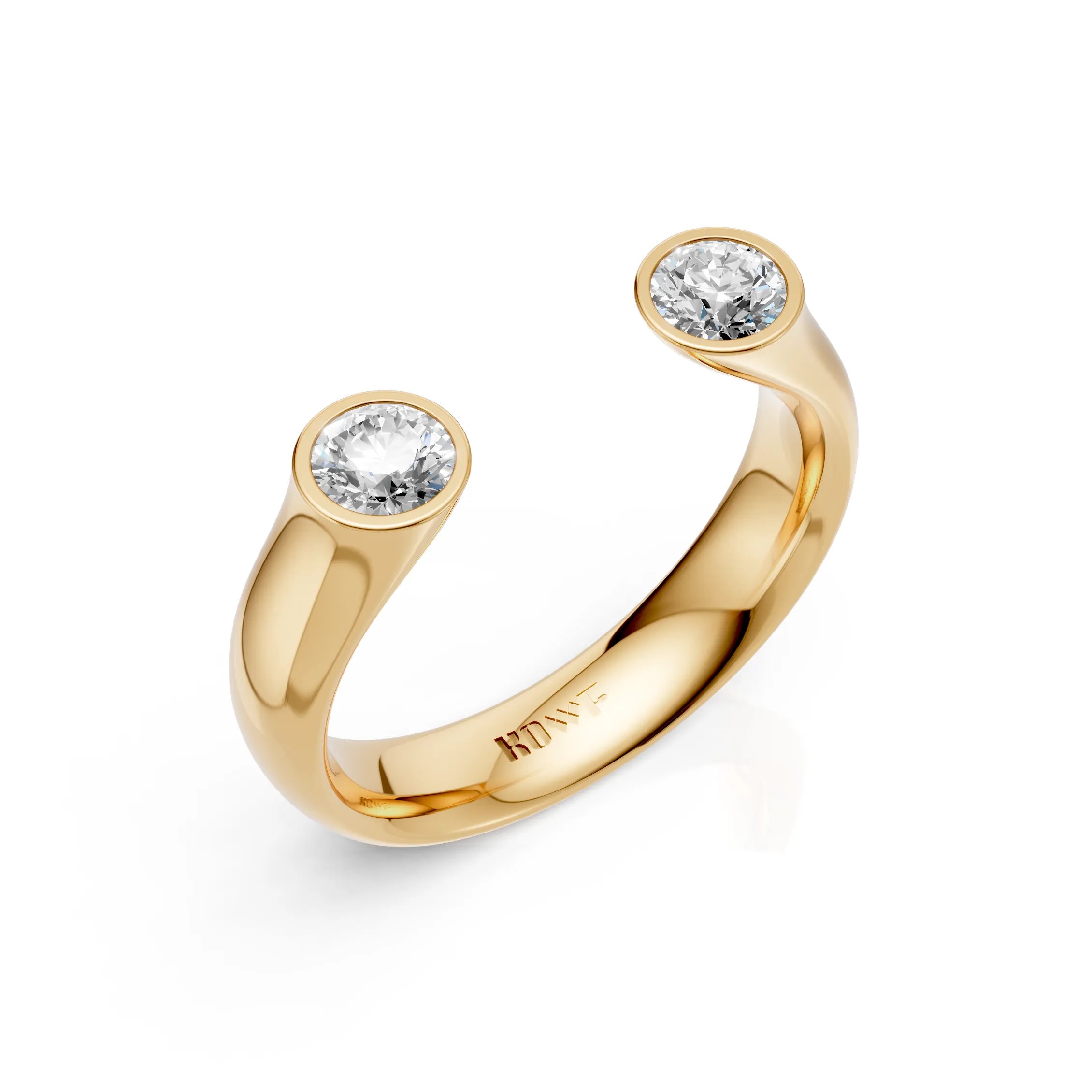 Modern Open-Ended Ring